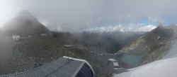 Archiv Foto Webcam Schwarze Schneid / Rettenbachgletscher 17:00
