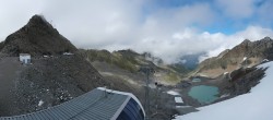 Archiv Foto Webcam Schwarze Schneid / Rettenbachgletscher 13:00