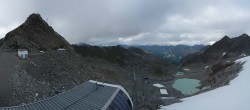 Archiv Foto Webcam Schwarze Schneid / Rettenbachgletscher 17:00