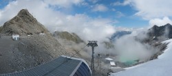 Archiv Foto Webcam Schwarze Schneid / Rettenbachgletscher 11:00
