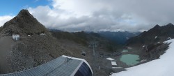 Archiv Foto Webcam Schwarze Schneid / Rettenbachgletscher 13:00
