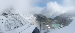 Archiv Foto Webcam Schwarze Schneid / Rettenbachgletscher 09:00