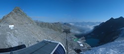 Archiv Foto Webcam Schwarze Schneid / Rettenbachgletscher 23:00
