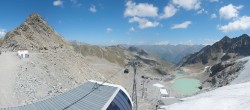 Archiv Foto Webcam Schwarze Schneid / Rettenbachgletscher 11:00