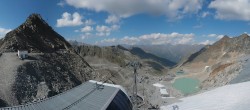 Archiv Foto Webcam Schwarze Schneid / Rettenbachgletscher 15:00