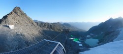 Archiv Foto Webcam Schwarze Schneid / Rettenbachgletscher 21:00