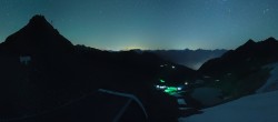 Archiv Foto Webcam Schwarze Schneid / Rettenbachgletscher 01:00