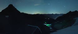 Archiv Foto Webcam Schwarze Schneid / Rettenbachgletscher 23:00