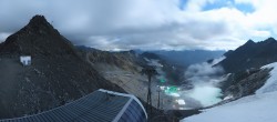 Archiv Foto Webcam Schwarze Schneid / Rettenbachgletscher 01:00
