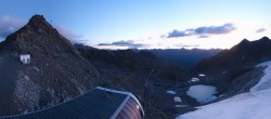 Archiv Foto Webcam Schwarze Schneid / Rettenbachgletscher 05:00