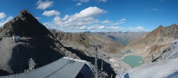 Archiv Foto Webcam Schwarze Schneid / Rettenbachgletscher 15:00
