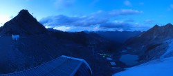 Archiv Foto Webcam Schwarze Schneid / Rettenbachgletscher 19:00