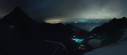 Archiv Foto Webcam Schwarze Schneid / Rettenbachgletscher 23:00