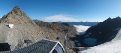 Archiv Foto Webcam Schwarze Schneid / Rettenbachgletscher 08:00