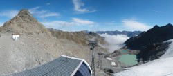 Archiv Foto Webcam Schwarze Schneid / Rettenbachgletscher 09:00