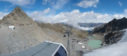 Archiv Foto Webcam Schwarze Schneid / Rettenbachgletscher 11:00