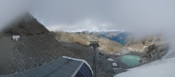 Archiv Foto Webcam Schwarze Schneid / Rettenbachgletscher 13:00