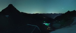 Archiv Foto Webcam Schwarze Schneid / Rettenbachgletscher 01:00