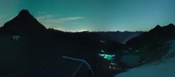 Archiv Foto Webcam Schwarze Schneid / Rettenbachgletscher 03:00
