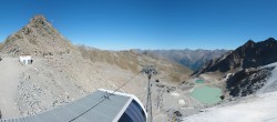Archiv Foto Webcam Schwarze Schneid / Rettenbachgletscher 11:00