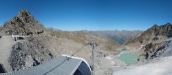 Archiv Foto Webcam Schwarze Schneid / Rettenbachgletscher 13:00