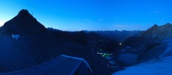 Archiv Foto Webcam Schwarze Schneid / Rettenbachgletscher 19:00