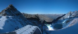 Archiv Foto Webcam Schwarze Schneid / Rettenbachgletscher 23:00