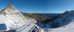 Archiv Foto Webcam Schwarze Schneid / Rettenbachgletscher 08:00