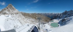 Archiv Foto Webcam Schwarze Schneid / Rettenbachgletscher 11:00