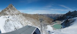 Archiv Foto Webcam Schwarze Schneid / Rettenbachgletscher 11:00