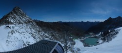 Archiv Foto Webcam Schwarze Schneid / Rettenbachgletscher 23:00