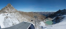 Archiv Foto Webcam Schwarze Schneid / Rettenbachgletscher 11:00