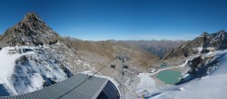 Archiv Foto Webcam Schwarze Schneid / Rettenbachgletscher 13:00