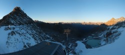 Archiv Foto Webcam Schwarze Schneid / Rettenbachgletscher 17:00