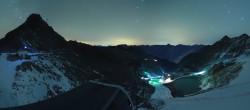Archived image Webcam Rettenbach Glacier Sölden 03:00