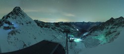 Archiv Foto Webcam Schwarze Schneid / Rettenbachgletscher 03:00