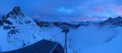 Archiv Foto Webcam Schwarze Schneid / Rettenbachgletscher 05:00