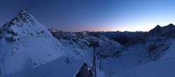 Archiv Foto Webcam Schwarze Schneid / Rettenbachgletscher 05:00