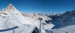 Archiv Foto Webcam Schwarze Schneid / Rettenbachgletscher 09:00