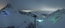 Archiv Foto Webcam Schwarze Schneid / Rettenbachgletscher 23:00