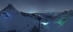 Archiv Foto Webcam Schwarze Schneid / Rettenbachgletscher 01:00