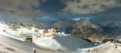 Archived image Webcam Ötztal Hochsölden 23:00