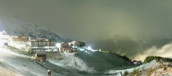 Archiv Foto Webcam Hochsölden Ötztal 23:00