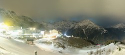 Archiv Foto Webcam Hochsölden Ötztal 23:00