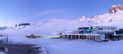 Archiv Foto Webcam Tiefenbachgletscher Ötztal 05:00