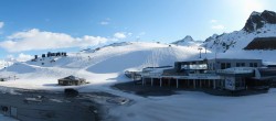 Archiv Foto Webcam Tiefenbachgletscher Ötztal 17:00
