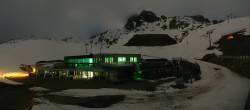 Archiv Foto Webcam Tiefenbachgletscher Ötztal 23:00