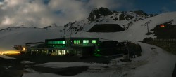 Archiv Foto Webcam Tiefenbachgletscher Ötztal 01:00