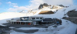 Archiv Foto Webcam Tiefenbachgletscher Ötztal 05:00