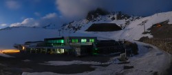 Archived image Webcam Tiefenbachgletscher Ötztal 03:00